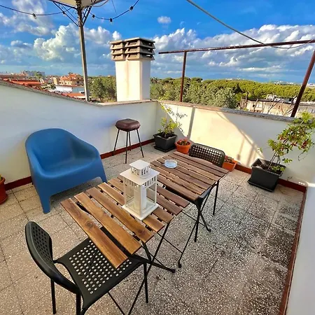 Casa40 Attico Con Terrazza Róma